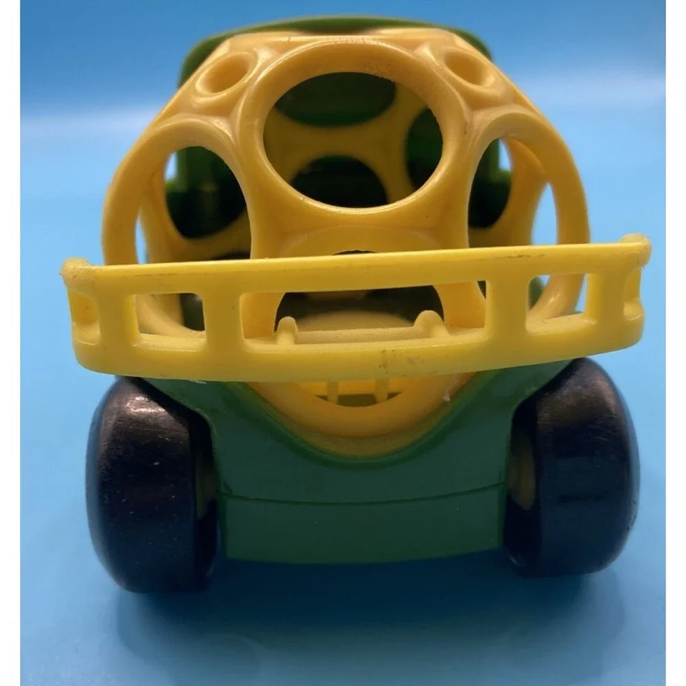 John Deere Oball Go Grippers Green Yellow Toy Truck Tractor Toddler Baby Car